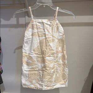 Girls linen Hawaiian floral dress MATCHING SHIRT FOR DAD